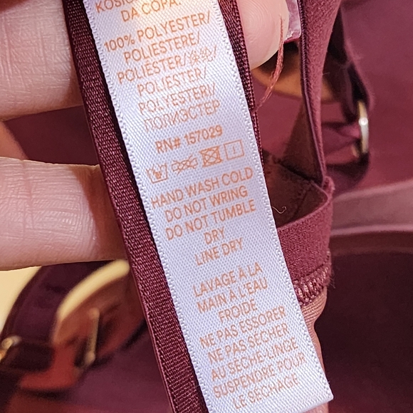 Savage X Fenti Shimmering Underwire Mauve Bra size 38D - Picture 9 of 10